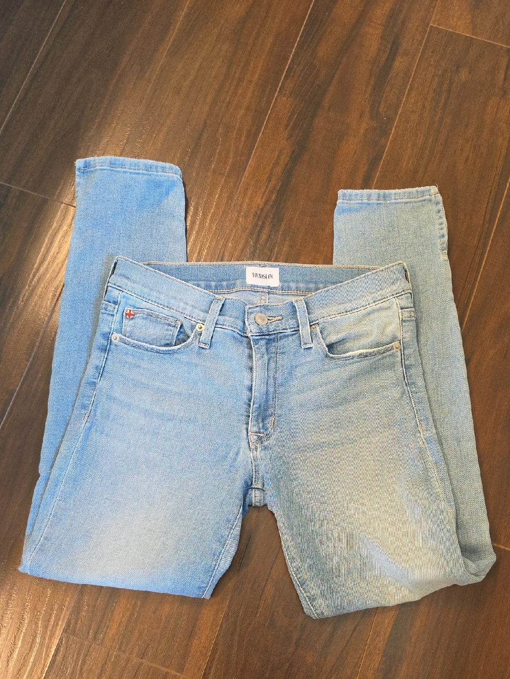 Hudson Jeans Light Blue Skinny Jeans Natalie 27